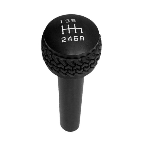 DV8 Offroad 2005-2010 Jeep TJ/JK 6-Speed Shift Knob Black Finish - D-JP-180012-BK
