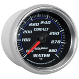 Autometer Cobalt 66.7mm 140-280 degree F. Water Temprature  Gauge - 7931