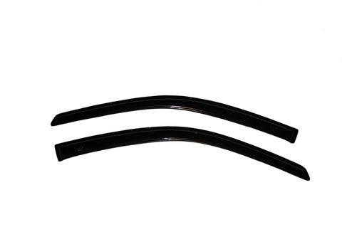 AVS 97-01 Mitsubishi Mirage Coupe Ventvisor Outside Mount Window Deflectors 2pc - Smoke - 92437