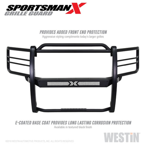 Westin 15-20 Ford F150 Sportsman X Grille Guard - Textured Black - 40-33835
