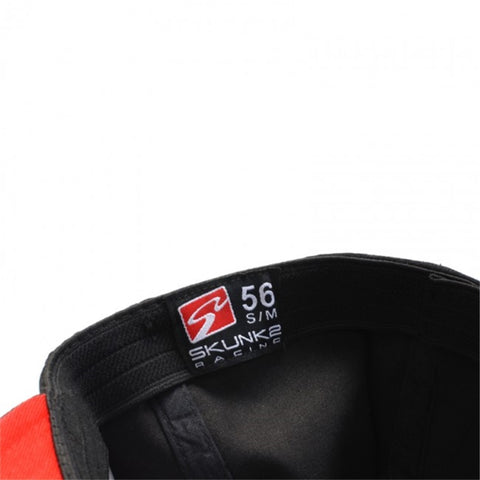 Skunk2 Team Baseball Cap Racetrack Logo (Black) - S/M - 731-99-1500