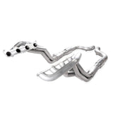 Stainless Power 15-17 Mustang GT Headers 1-7/8in Primaries High-Flow Cats - SM15H3CAT