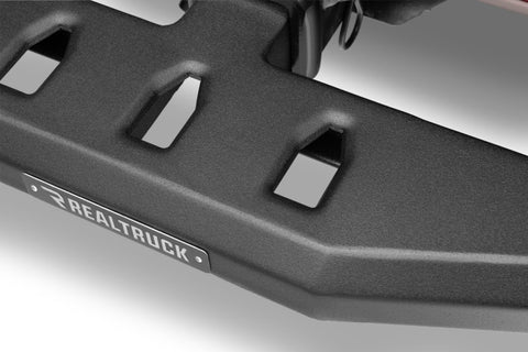 Go Rhino RB20 Slim Hitch Step - 18in. Long /  Universal (Fits 2in. Receivers) - Tex. Blk - RB620SPC