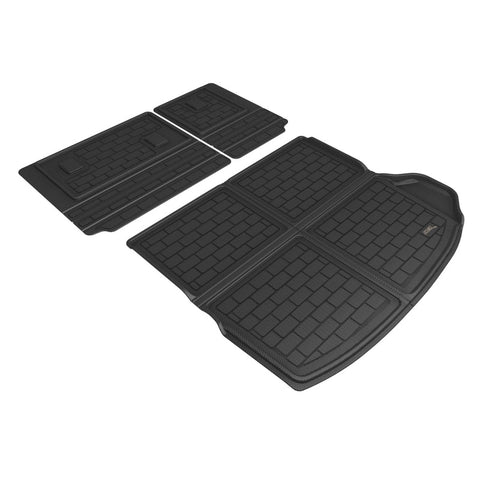 3D Maxpider 22-24 Jeep Grand Cherokee Kagu Black Seat Back Protector & Cargo - M1JP0291309