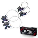 Oracle Volkswagen Golf GTI 98-04 Halo Kit - ColorSHIFT w/ BC1 Controller - 2530-335