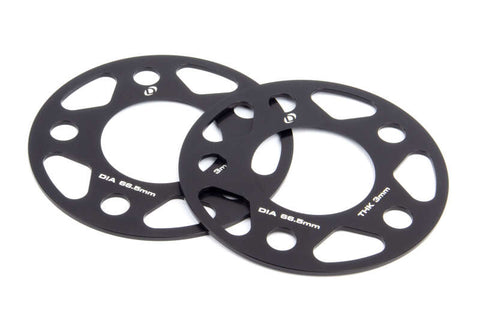 Dinan Wheel Spacers - 5x112 - 66.5mm CB - 3mm Thick (Set of 2) - D210-2021