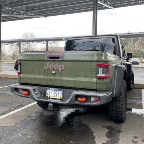 Oracle Jeep Gladiator JT Rear Bumper LED Reverse Lights w/ Plug & Play Harness - 6000K - 5881-504