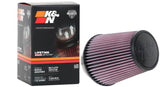K&N Universal Clamp-On Air Filter 4in FLG / 6-1/2in B / 4-1/2in T / 7in H - RU-1032