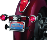 Kuryakyn Deep Dish Bezels With Red Lenses - 2269