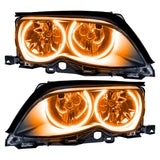 Oracle 02-05 BMW 3 Series SMD HL - Black - ColorSHIFT w/ Simple Controller - 7104-504