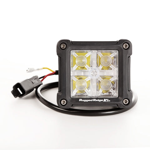 Rugged Ridge Cube LED Light Combo High/Low Beam - 15209.30