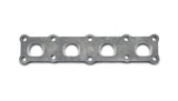 Vibrant Mild Steel Exhaust Manifold Flange for Mitsubishi 4B11 motor 1/2in Thick - 14611