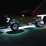 Oracle LED Illuminated Wheel Rings - Double LED - White - 4228-001