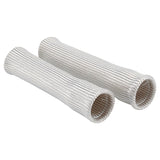 DEI Protect-A-Boot Sleeve - 1-1/4in I.D. x 6in - 2-pack - Silver - 10551
