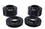 Energy Suspension Jeep Spring Isolators - Black - 2.6102G