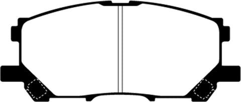 EBC 04-07 Lexus RX330 3.3 Greenstuff Front Brake Pads - DP61681