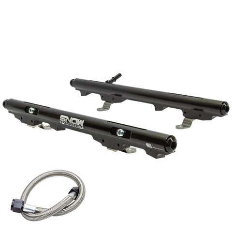 Snow TBSS Manifold LS3 (34mm) Injector Height Return Style Billet Fuel Rail Kit - SNF-30343