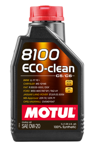 Motul 1L 8100 Eco-Clean 0W20 - 108813