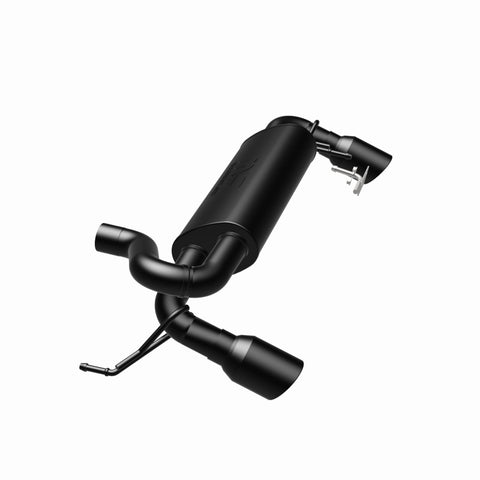 MagnaFlow 2021 Ford Bronco Street Series Axle-Back Exhaust w/ Dual Split Rear Style Exit- Black Tips - 19558