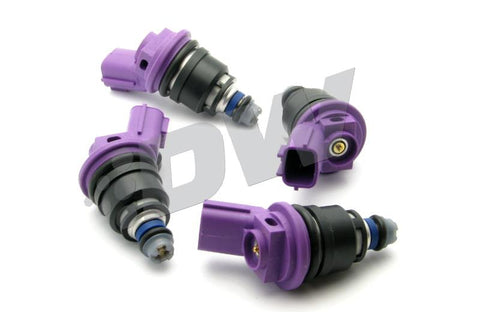 DeatschWerks Nissan G20 / SR20 / 240sx SR/KA 370cc Side Feed Injectors - 01J-00-0370-4