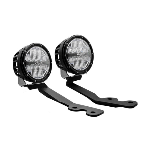 Rigid Industries 2022+ Toyota Tundra 6in. 360-Series A-Pillar Lighting Kit - 46806