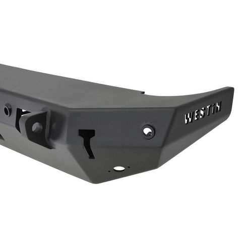 Westin 2020 Jeep Gladiator w/Sensors WJ2 Rear Bumper w/Sensor - Textured Black - 59-82075