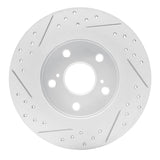 R1 11-16 Scion Tc Rear Right Drilled & Slotted Geo-Carbon Rotor - 830-91000R