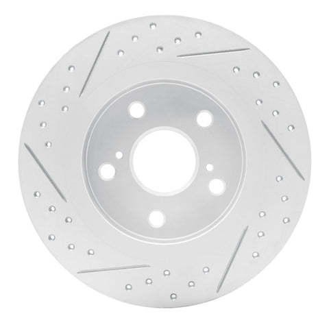 R1 11-16 Scion Tc Rear Right Drilled & Slotted Geo-Carbon Rotor - 830-91000R