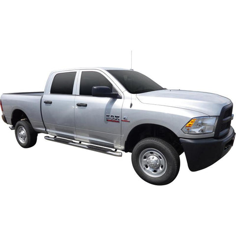Westin 2009-2018 Dodge/Ram 1500/2500/3500 Crew Cab PRO TRAXX 5 Oval Nerf Step Bars - SS - 21-53560