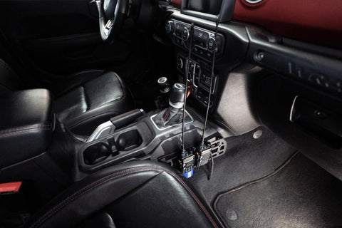 DV8 Offroad 18-23 Jeep Wrangler Center Console Molle Panels - CCJL-01