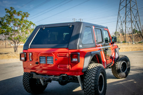DV8 Offroad 2018+ Jeep Wrangler JL Unlimited Fastback Hard Top - HTJLFB-B