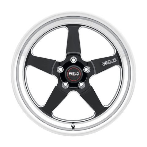 Weld S104 17X11 Ventura 5X127 ET-44 BS4.25 Gloss Black MIL Dia 78.1 - S10471173425