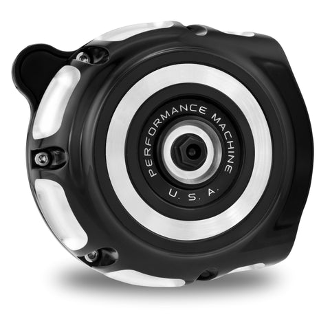 Performance Machine Vintage Air Cleaner - Contrast Cut - 0206-2142-BM