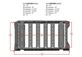 N-Fab Universal Roof Rack (Large 38.25 - 38 Width) - Tex. Black - U38253800