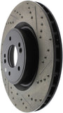 StopTech 10 Hyundai Genesis Coupe w/ Factory Brembo Slotted & Drilled Left Front Rotor - 127.51036L
