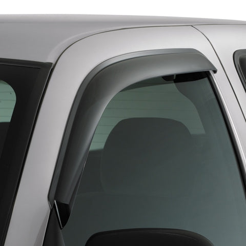 AVS 19-22 Ford Ranger (Extended Cab Pickup) Ventvisor Outside Mount Window Deflectors 2pc - Smoke - 92814