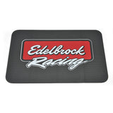 Edelbrock Racing Fender Cover - PVC Foam Mat - 2 Color Printed Edelbrock Racing Logo - 2324