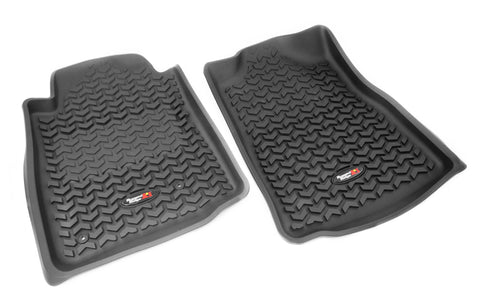 Rugged Ridge Floor Liner Front Black 2012-2015 Toyota Tacoma Regular / Access / Double Cab - 82904.15