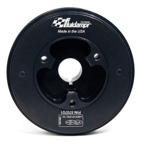 Fluidampr 08-15 Mitsubishi Evo X Steel Internally Balanced Damper - 570701