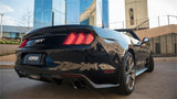 Corsa 15-16 Ford Mustang GT Convertible 5.0L V8 Black Sport Cat-Back Dual Rear Exit - 14341BLK