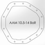 aFe Rear Differential Cover (Raw; Street Series); Dodge Diesel Trucks 03-05 L6-5.9L (td) - 46-70090