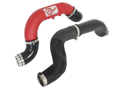 aFe BladeRunner 3in Red IC Tube Cold Side w/ Coupling & Clamp Kit 2016 GM Colorado/Canyon 2.8L - 46-20269-R