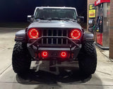 Oracle Oculus Bi-LED Projector Headlights for Jeep JL/Gladiator JT - w/ Simple Controller - 5839-504-B