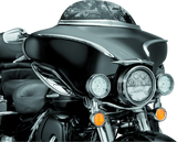 Kuryakyn LED Halo Trim Ring For 7inch Headlight 83-13 Touring Models Chrome - 7785