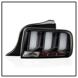 Spyder 05-09 Ford Mustang (White Light Bar) LED Tail Lights - Black ALT-YD-FM05V3-LED-BK - 5086693