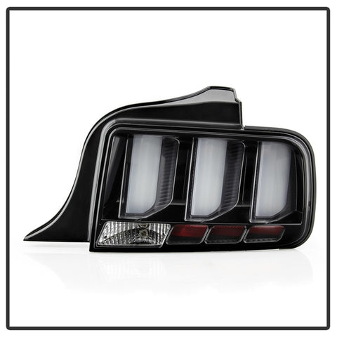 Spyder 05-09 Ford Mustang (White Light Bar) LED Tail Lights - Black ALT-YD-FM05V3-LED-BK - 5086693
