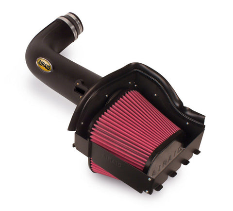 Airaid 09-10 Ford F-150/ 07-13 Expedition 5.4L CAD Intake System w/ Tube (Oiled / Red Media) - 400-231