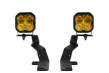Diode Dynamics 15-20 Ford F-150/Raptor Sport SS3 LED Ditch Light Kit - Yellow Combo - DD6568