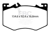 EBC 2020+ Mercedes-Benz A35 AMG 4Matic 2.0T Yellowstuff Front Brake Pads - DP42423R