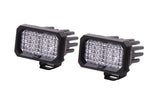 Diode Dynamics Stage Series 2 In LED Pod Pro - White Flood Standard RBL (Pair) - DD6415P